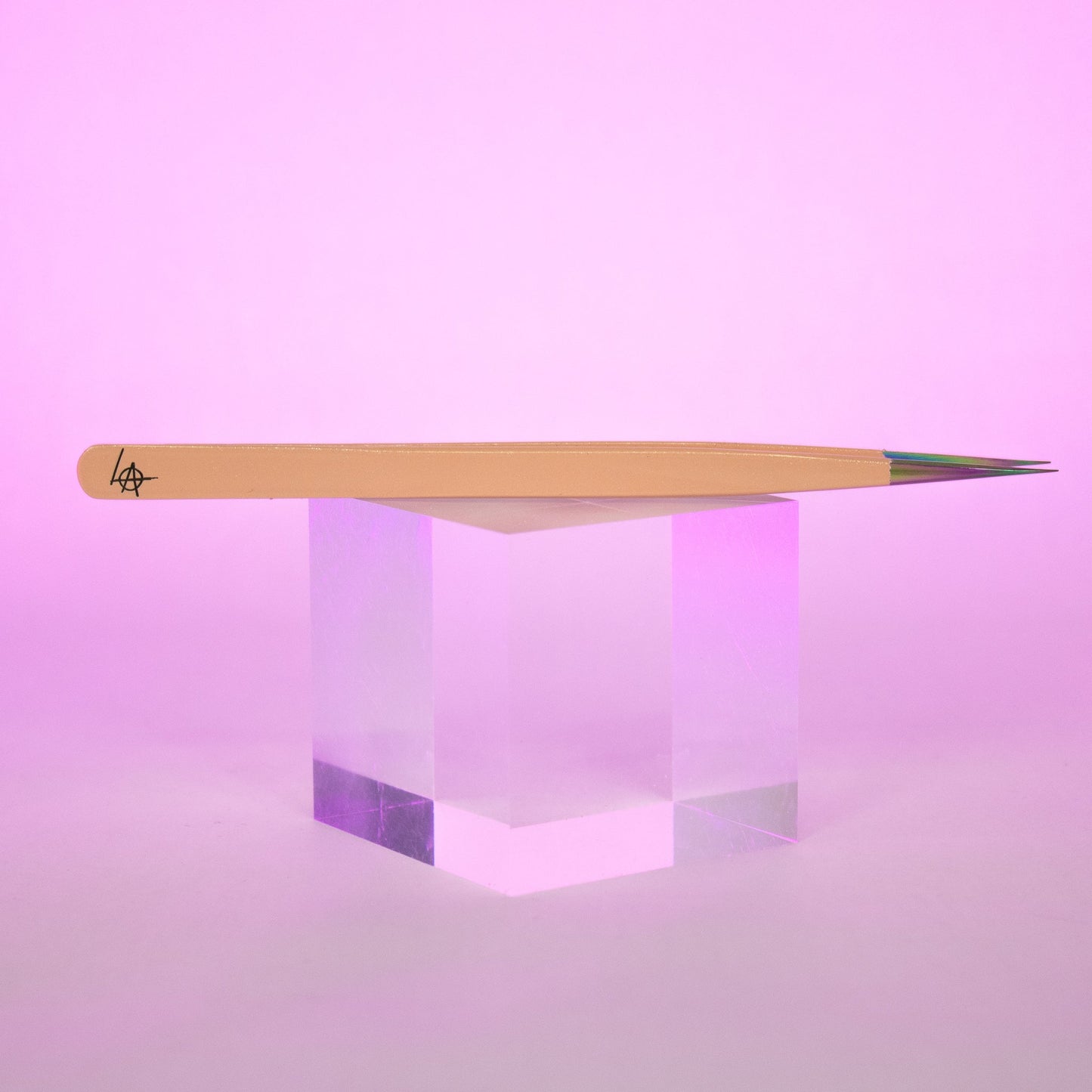 Straight Isolation Tweezer (Nude) Plastics Collection 'Get In Loser'