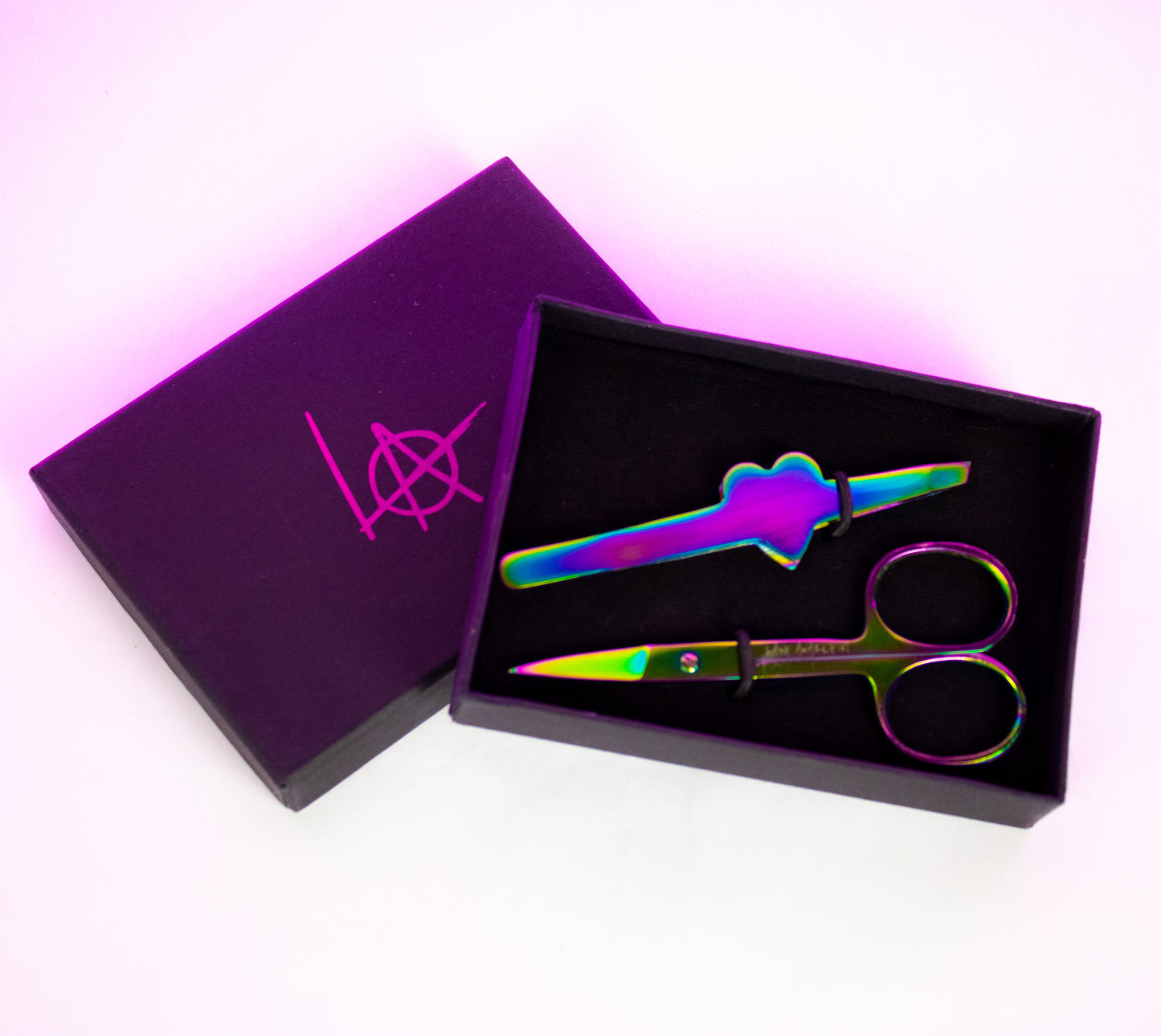 Rainbow Brow Kit (Tweezers + Scissors)